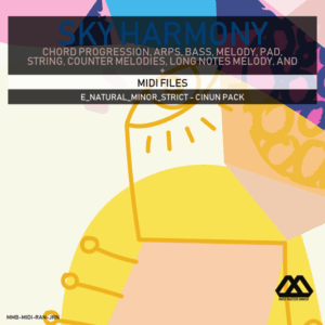 Sky Harmony - 4 Chords - 5 Notes-Chords - 16 Bars - Strict - E_Natural_Minor_Strict - Cinun Pack
