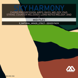 Sky Harmony - 4 Chords - 5 Notes-Chords - 16 Bars - Strict - E_Natural_Minor_Strict - Deked Pack