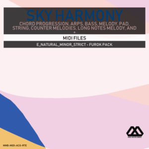 Sky Harmony - 4 Chords - 5 Notes-Chords - 16 Bars - Strict - E_Natural_Minor_Strict - Furok Pack