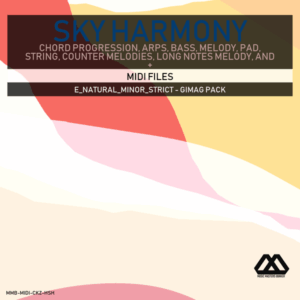 Sky Harmony - 4 Chords - 5 Notes-Chords - 16 Bars - Strict - E_Natural_Minor_Strict - Gimag Pack