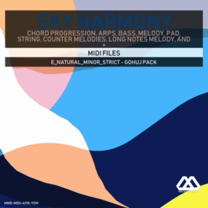Sky Harmony - 4 Chords - 5 Notes-Chords - 16 Bars - Strict - E_Natural_Minor_Strict - Gohuj Pack
