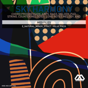 Sky Harmony - 4 Chords - 5 Notes-Chords - 16 Bars - Strict - E_Natural_Minor_Strict - Hiluc Pack