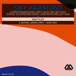 Sky Harmony - 4 Chords - 5 Notes-Chords - 16 Bars - Strict - E_Natural_Minor_Strict - Jihak Pack