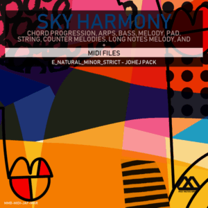 Sky Harmony - 4 Chords - 5 Notes-Chords - 16 Bars - Strict - E_Natural_Minor_Strict - Johej Pack