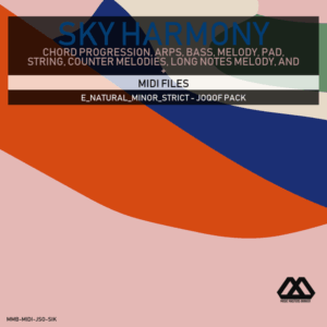 Sky Harmony - 4 Chords - 5 Notes-Chords - 16 Bars - Strict - E_Natural_Minor_Strict - Joqof Pack