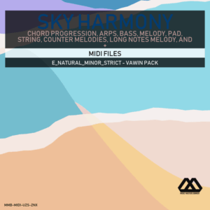 Sky Harmony - 4 Chords - 5 Notes-Chords - 16 Bars - Strict - E_Natural_Minor_Strict - Vawin Pack