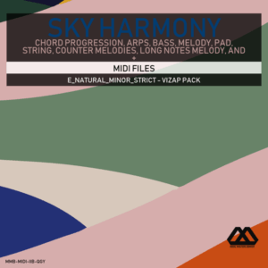 Sky Harmony - 4 Chords - 5 Notes-Chords - 16 Bars - Strict - E_Natural_Minor_Strict - Vizap Pack