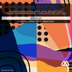 Sky Harmony - 4 Chords - 5 Notes-Chords - 16 Bars - Strict - E_Natural_Minor_Strict - Wehev Pack