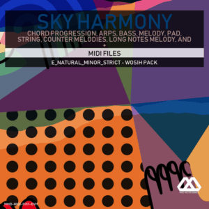 Sky Harmony - 4 Chords - 5 Notes-Chords - 16 Bars - Strict - E_Natural_Minor_Strict - Wosih Pack