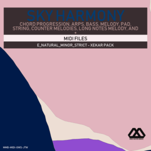 Sky Harmony - 4 Chords - 5 Notes-Chords - 16 Bars - Strict - E_Natural_Minor_Strict - Xekar Pack