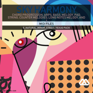 Sky Harmony - 4 Chords - 5 Notes-Chords - 16 Bars - Strict - E_Natural_Minor_Strict - Yexug Pack
