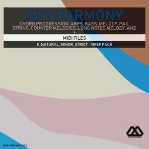 Sky Harmony - 4 Chords - 5 Notes-Chords - 16 Bars - Strict - E_Natural_Minor_Strict - Yifef Pack