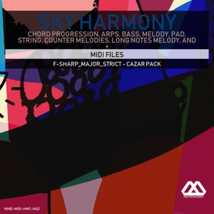 Sky Harmony - 4 Chords - 5 Notes-Chords - 16 Bars - Strict - F-sharp_Major_Strict - Cazar Pack
