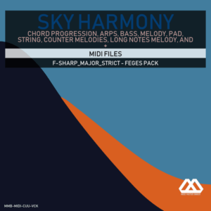 Sky Harmony - 4 Chords - 5 Notes-Chords - 16 Bars - Strict - F-sharp_Major_Strict - Feges Pack