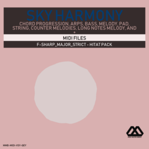 Sky Harmony - 4 Chords - 5 Notes-Chords - 16 Bars - Strict - F-sharp_Major_Strict - Hitat Pack