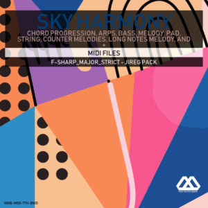 Sky Harmony - 4 Chords - 5 Notes-Chords - 16 Bars - Strict - F-sharp_Major_Strict - Jireg Pack