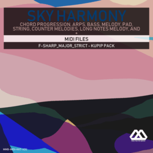 Sky Harmony - 4 Chords - 5 Notes-Chords - 16 Bars - Strict - F-sharp_Major_Strict - Kupip Pack