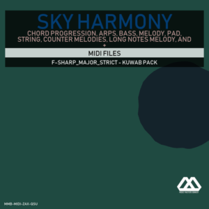 Sky Harmony - 4 Chords - 5 Notes-Chords - 16 Bars - Strict - F-sharp_Major_Strict - Kuwab Pack