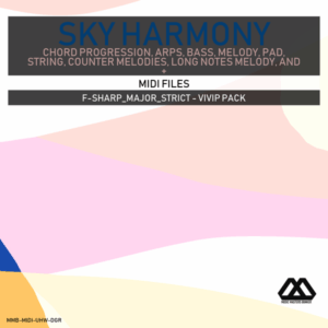 Sky Harmony - 4 Chords - 5 Notes-Chords - 16 Bars - Strict - F-sharp_Major_Strict - Vivip Pack