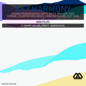 Sky Harmony - 4 Chords - 5 Notes-Chords - 16 Bars - Strict - F-sharp_Major_Strict - Wadid Pack