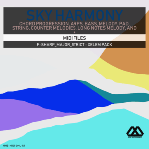 Sky Harmony - 4 Chords - 5 Notes-Chords - 16 Bars - Strict - F-sharp_Major_Strict - Xelem Pack