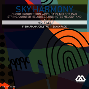 Sky Harmony - 4 Chords - 5 Notes-Chords - 16 Bars - Strict - F-sharp_Major_Strict - Zaxax Pack