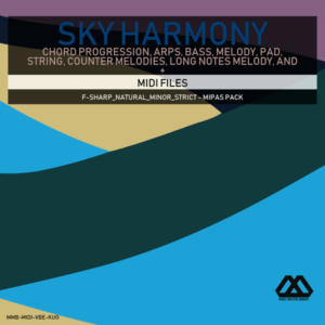 Sky Harmony - 4 Chords - 5 Notes-Chords - 16 Bars - Strict - F-sharp_Natural_Minor_Strict - Mipas Pack