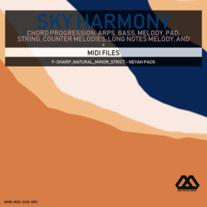 Sky Harmony - 4 Chords - 5 Notes-Chords - 16 Bars - Strict - F-sharp_Natural_Minor_Strict - Neyah Pack