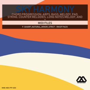 Sky Harmony - 4 Chords - 5 Notes-Chords - 16 Bars - Strict - F-sharp_Natural_Minor_Strict - Rikof Pack