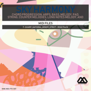 Sky Harmony - 4 Chords - 5 Notes-Chords - 16 Bars - Strict - F-sharp_Natural_Minor_Strict - Risiz Pack