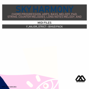 Sky Harmony - 4 Chords - 5 Notes-Chords - 16 Bars - Strict - F_Major_Strict - Bihud Pack