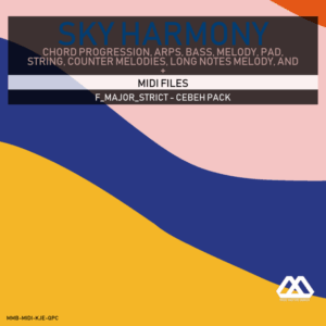 Sky Harmony - 4 Chords - 5 Notes-Chords - 16 Bars - Strict - F_Major_Strict - Cebeh Pack