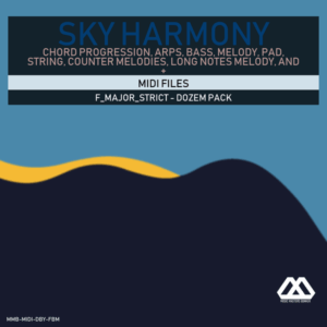 Sky Harmony - 4 Chords - 5 Notes-Chords - 16 Bars - Strict - F_Major_Strict - Dozem Pack