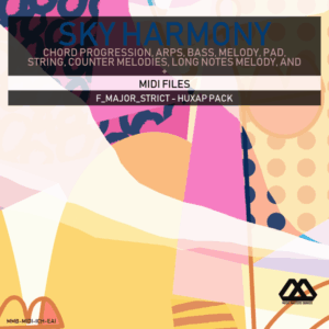 Sky Harmony - 4 Chords - 5 Notes-Chords - 16 Bars - Strict - F_Major_Strict - Huxap Pack