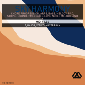 Sky Harmony - 4 Chords - 5 Notes-Chords - 16 Bars - Strict - F_Major_Strict - Maxer Pack