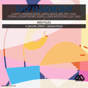Sky Harmony - 4 Chords - 5 Notes-Chords - 16 Bars - Strict - F_Major_Strict - Moxeh Pack