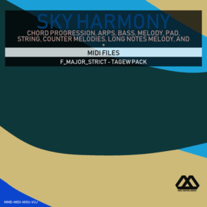 Sky Harmony - 4 Chords - 5 Notes-Chords - 16 Bars - Strict - F_Major_Strict - Tagew Pack