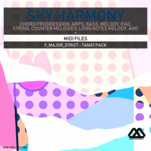 Sky Harmony - 4 Chords - 5 Notes-Chords - 16 Bars - Strict - F_Major_Strict - Tanat Pack