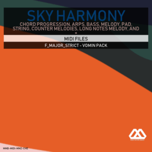 Sky Harmony - 4 Chords - 5 Notes-Chords - 16 Bars - Strict - F_Major_Strict - Vomin Pack