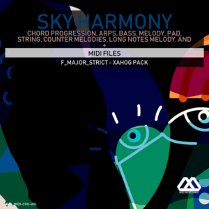 Sky Harmony - 4 Chords - 5 Notes-Chords - 16 Bars - Strict - F_Major_Strict - Xahog Pack