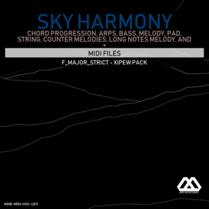Sky Harmony - 4 Chords - 5 Notes-Chords - 16 Bars - Strict - F_Major_Strict - Xipew Pack