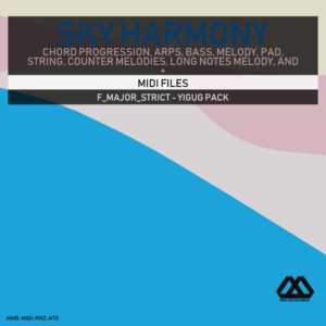 Sky Harmony - 4 Chords - 5 Notes-Chords - 16 Bars - Strict - F_Major_Strict - Yigug Pack