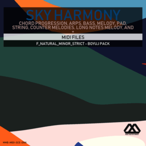 Sky Harmony - 4 Chords - 5 Notes-Chords - 16 Bars - Strict - F_Natural_Minor_Strict - Boyuj Pack