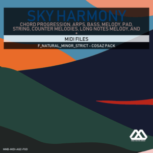 Sky Harmony - 4 Chords - 5 Notes-Chords - 16 Bars - Strict - F_Natural_Minor_Strict - Cosaz Pack