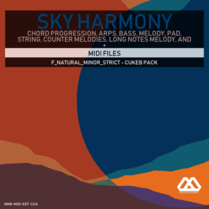 Sky Harmony - 4 Chords - 5 Notes-Chords - 16 Bars - Strict - F_Natural_Minor_Strict - Cukeb Pack