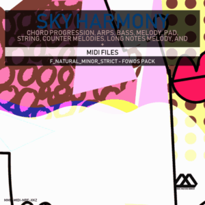Sky Harmony - 4 Chords - 5 Notes-Chords - 16 Bars - Strict - F_Natural_Minor_Strict - Fowos Pack