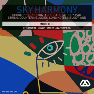 Sky Harmony - 4 Chords - 5 Notes-Chords - 16 Bars - Strict - F_Natural_Minor_Strict - Gafiw Pack