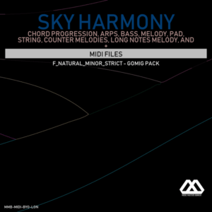 Sky Harmony - 4 Chords - 5 Notes-Chords - 16 Bars - Strict - F_Natural_Minor_Strict - Gomig Pack
