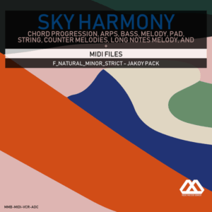 Sky Harmony - 4 Chords - 5 Notes-Chords - 16 Bars - Strict - F_Natural_Minor_Strict - Jakoy Pack
