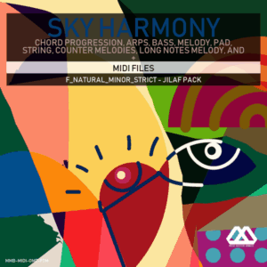 Sky Harmony - 4 Chords - 5 Notes-Chords - 16 Bars - Strict - F_Natural_Minor_Strict - Jilaf Pack